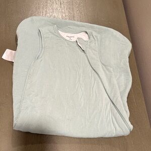 Bubble Panda Bamboo Sleep Sack for Kids in Soft Green size XL